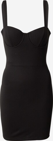 Tally Weijl - Vestido en negro: frente