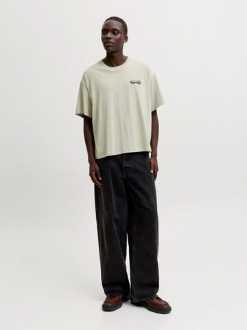 JACK & JONES Tričko 'JORKEN' – zelená