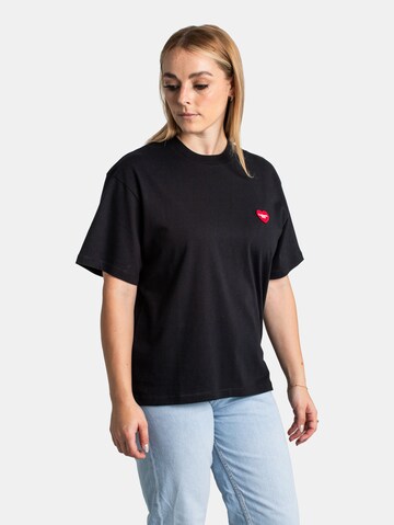 Carhartt WIP T-Shirt 'S/S Heart' in Schwarz
