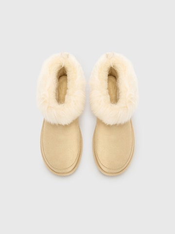 UGG Kozačky 'Classic Ultra Mini' – béžová