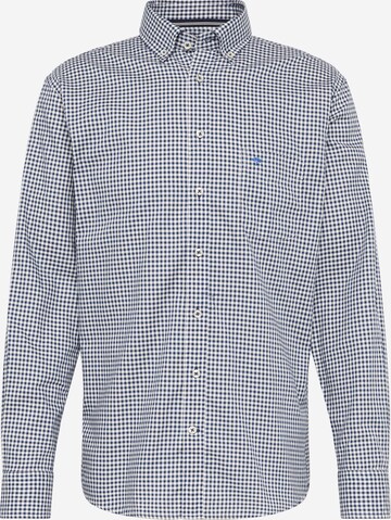 FYNCH-HATTON Regular fit Button Up Shirt in Blue: front