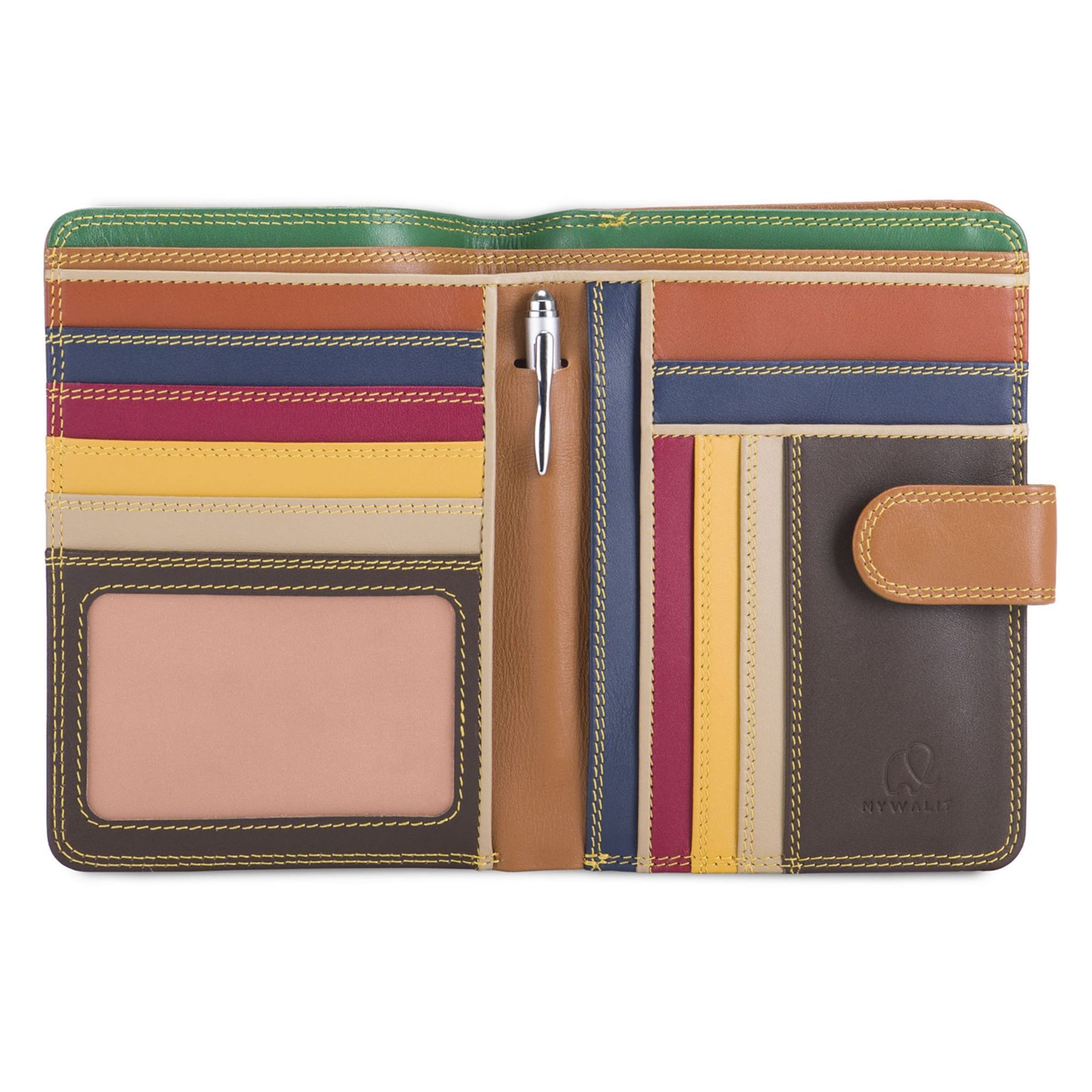 mywalit Portemonnee in Bruin