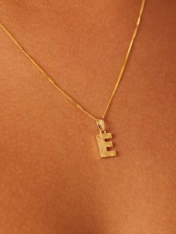 Lucardi Pendant 'Klassisch' in Gold: front