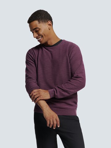 Pull-over No Excess en violet : devant
