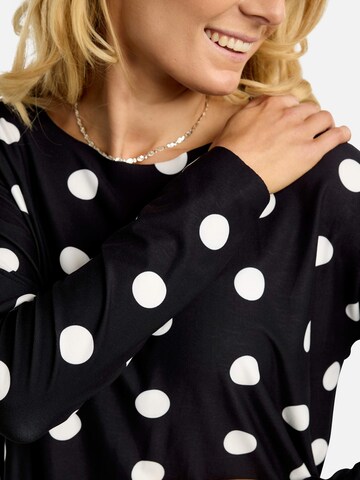 Liberte Essentiel Shirt ' ALMA-LS ' in Zwart