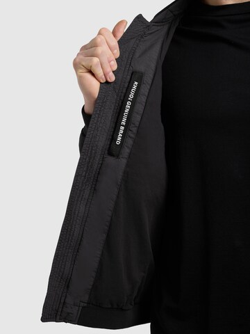 Veste mi-saison 'Ibe' khujo en noir