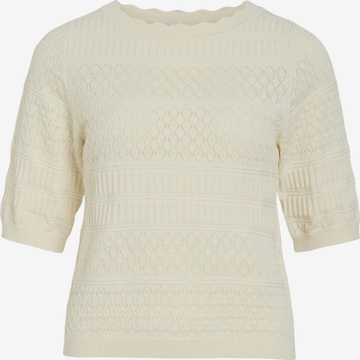 VILA Svetr – bílá: přední strana