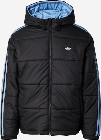Veste mi-saison 'Adicolor' ADIDAS ORIGINALS en noir : devant