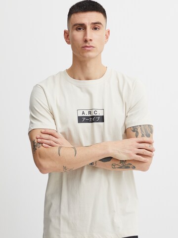 !Solid T-Shirt in Beige: predná strana