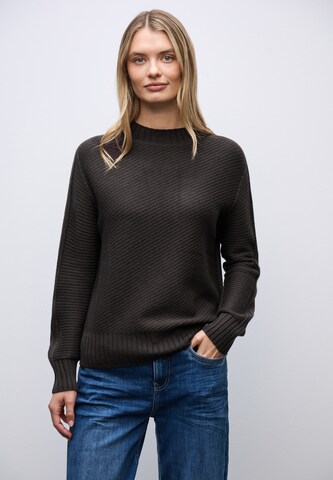 STREET ONE Pullover in Braun: Vorderseite