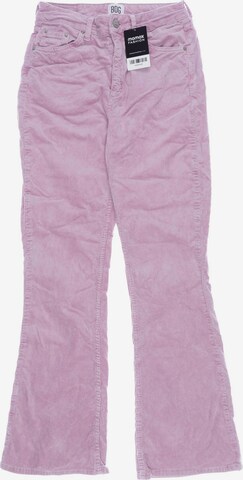 BDG Urban Outfitters Stoffhose S in Pink: predná strana