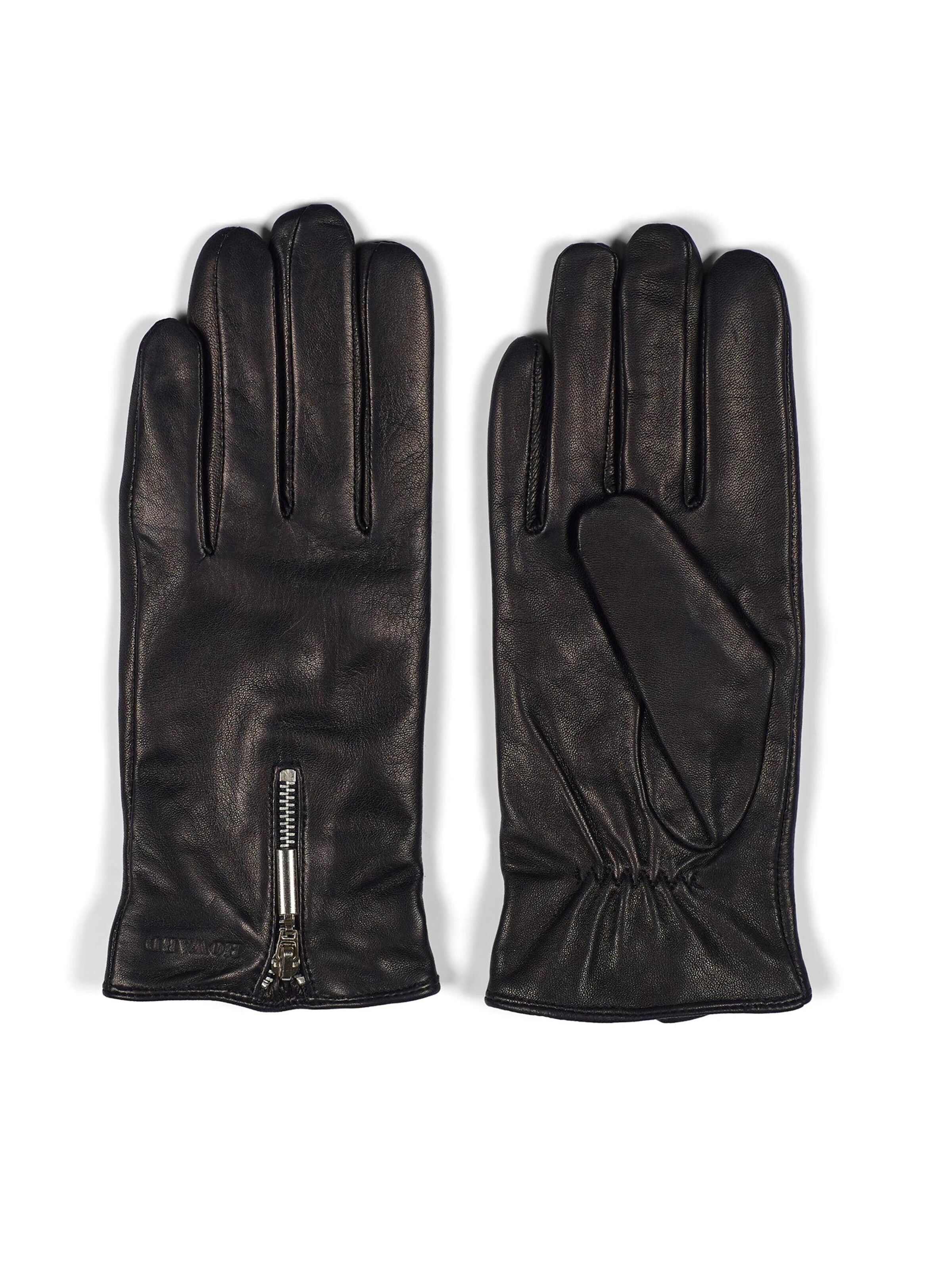 Howard London Full finger gloves 'Hannah' in Black: front