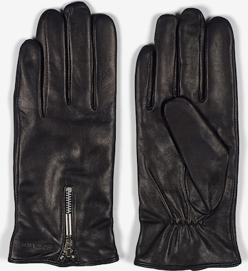 Gants 'Hannah' Howard London en noir : devant