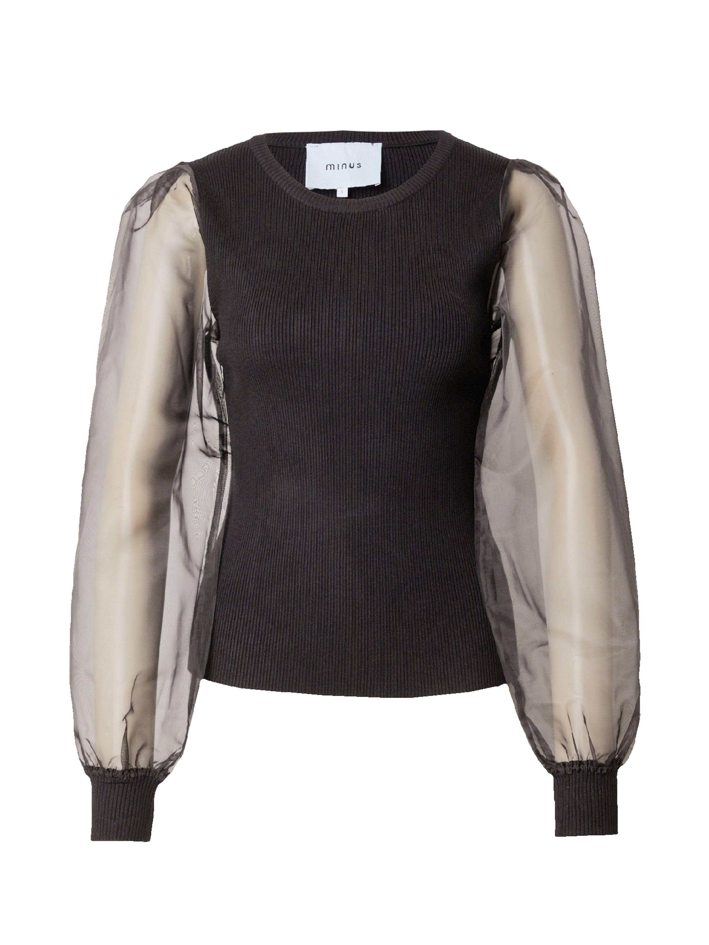 Pull-over 'Nilla' minus en noir : devant