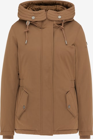 DreiMaster Klassik Winterjas in Beige: voorkant