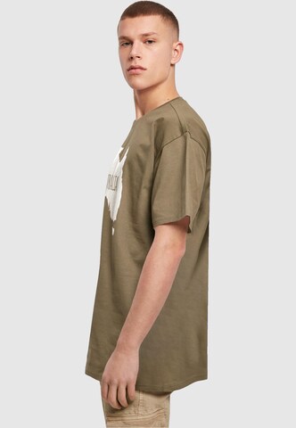 Merchcode T-Shirt 'Australia X' in Grün