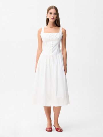 adl Dress in White: front
