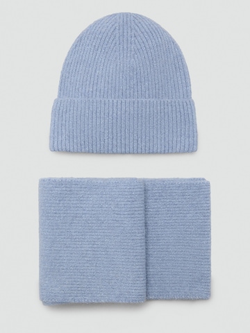 MANGO KIDS Sjaal 'TRANSPAS' in Blauw