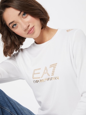 EA7 Emporio Armani Тениска 'Ea7' в бяло
