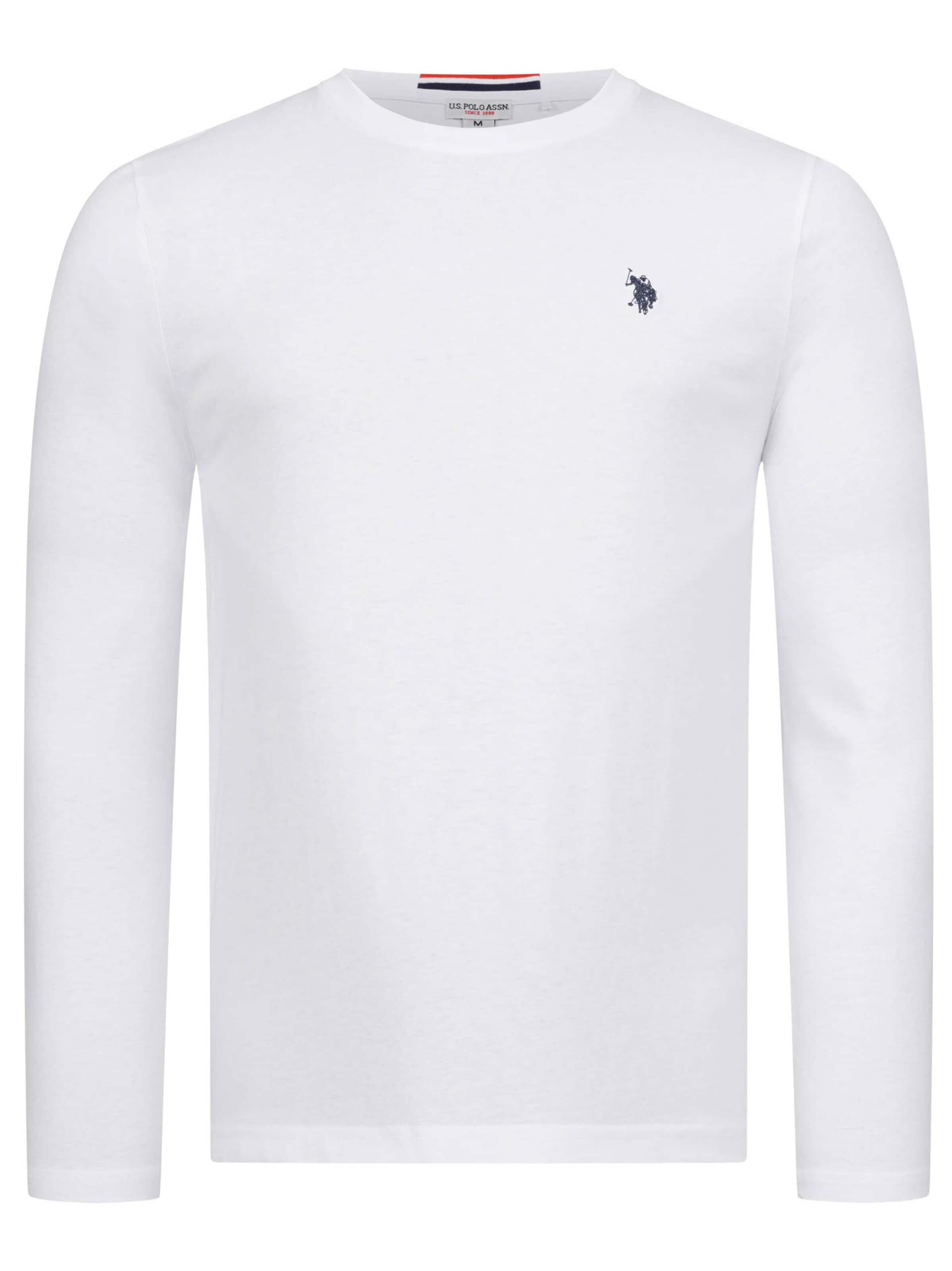 U.S. POLO ASSN. Shirt in White: front