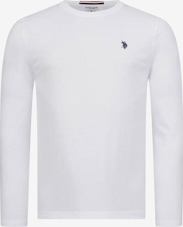 U.S. POLO ASSN. Shirt in White: front