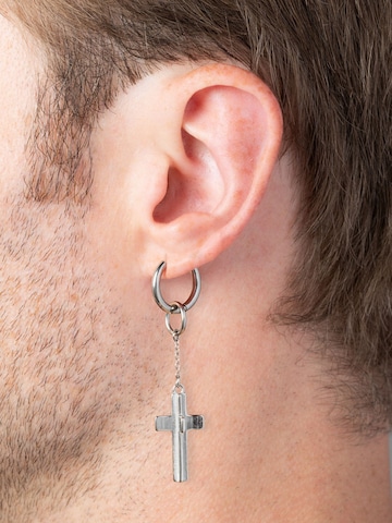 Boucles d'oreilles 'Ear cuff Punk S' YParis en argent