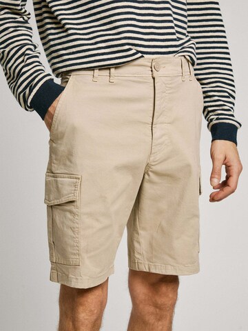 Pepe Jeans Regular Cargobroek in Beige