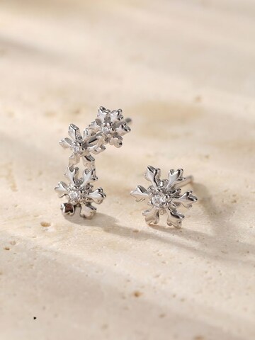 Hey Happiness Ohrringe 'Snowflake Trio'‌‌‌‌‌‌ in Silber