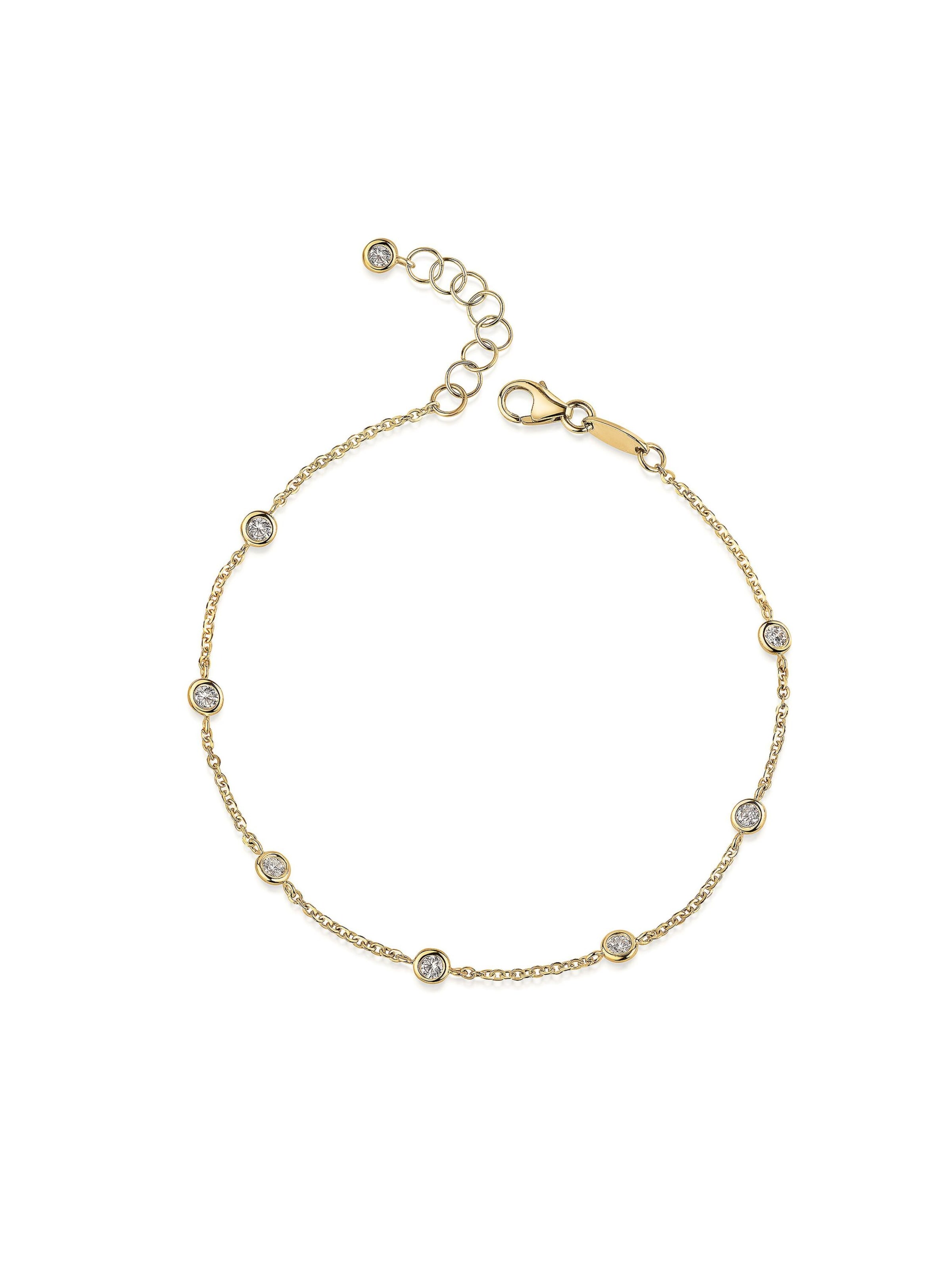 Bracelet Fascination by Ellen K. en jaune : devant