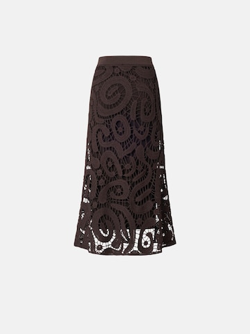 Gonna 'PINKO MAESTRALE GONNA CROCHET GEOMETRICO GONNA' di PINKO in marrone