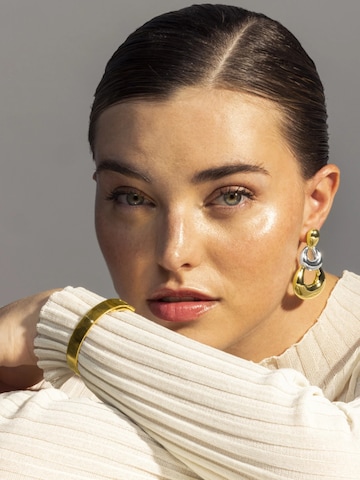 LUXBYLUX Earrings in Gold: front
