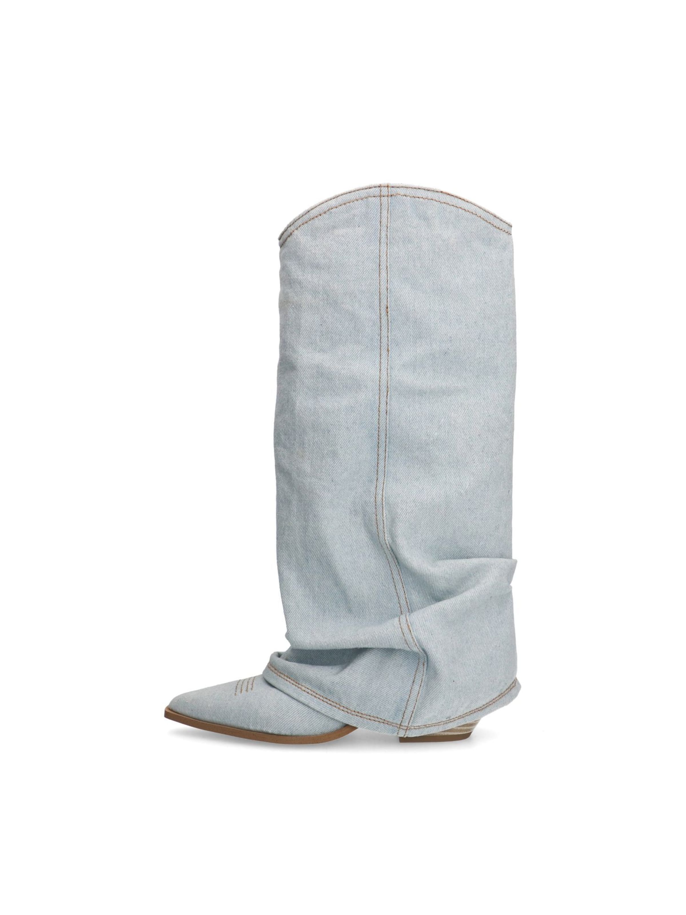 SACHA Cowboy Boots in Blue