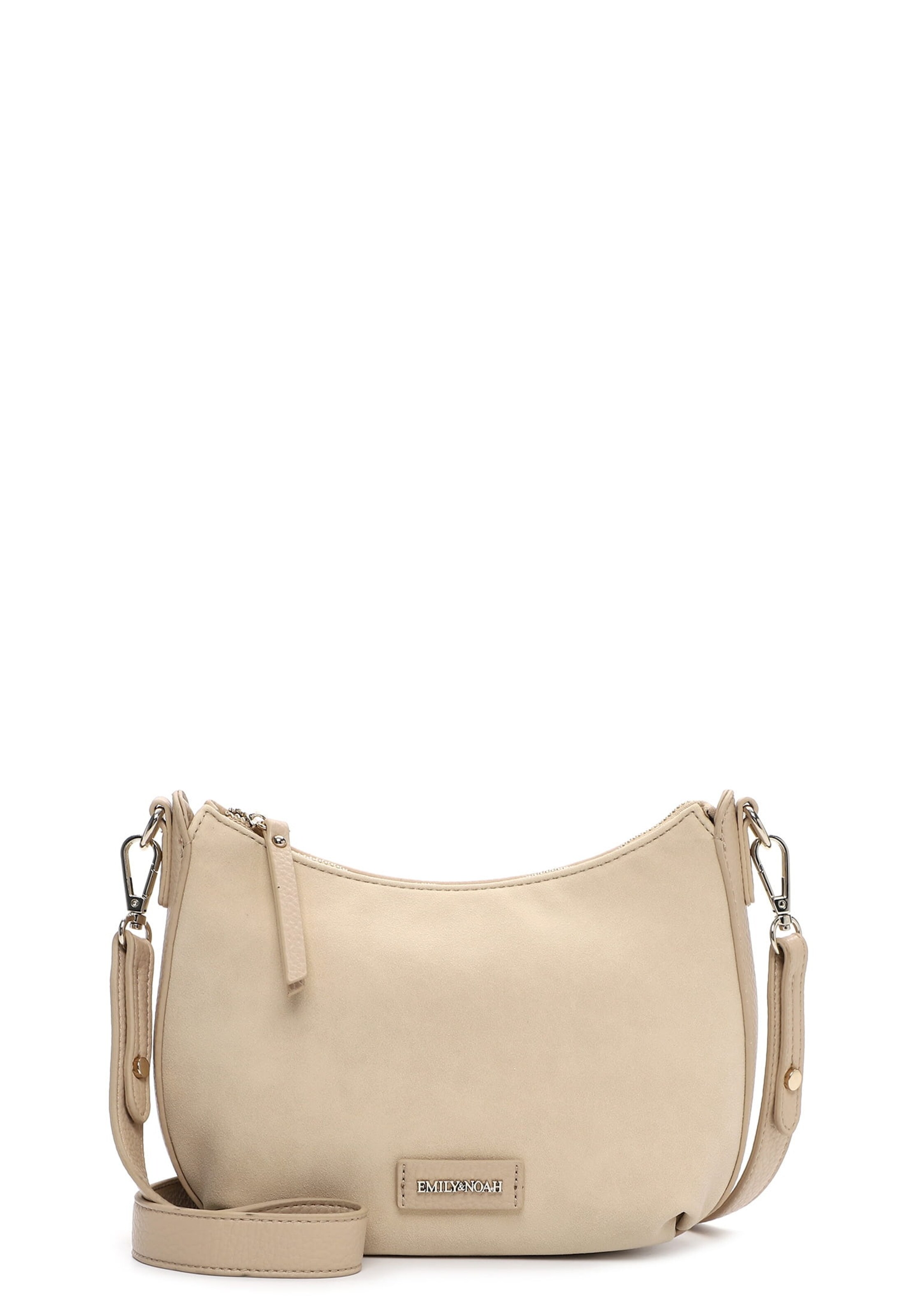 Borsa a tracolla 'Jeanna' di Emily & Noah in beige: frontale
