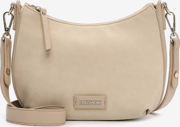 Borsa a tracolla 'Jeanna' di Emily & Noah in beige: frontale