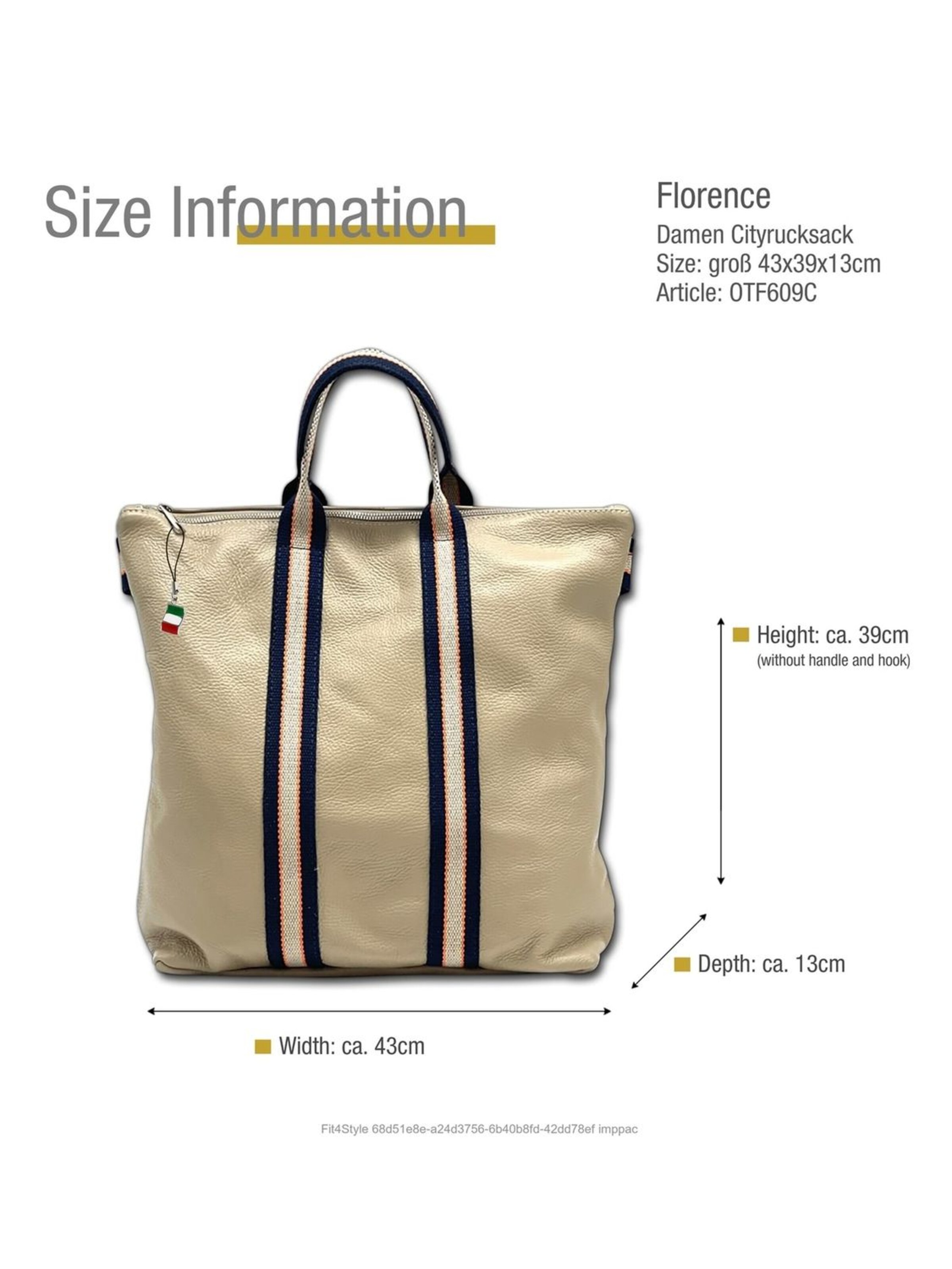 Sac à dos Florence en gris