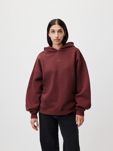 Sweat-shirt 'Abby' LeGer by Lena Gercke en rouge : devant