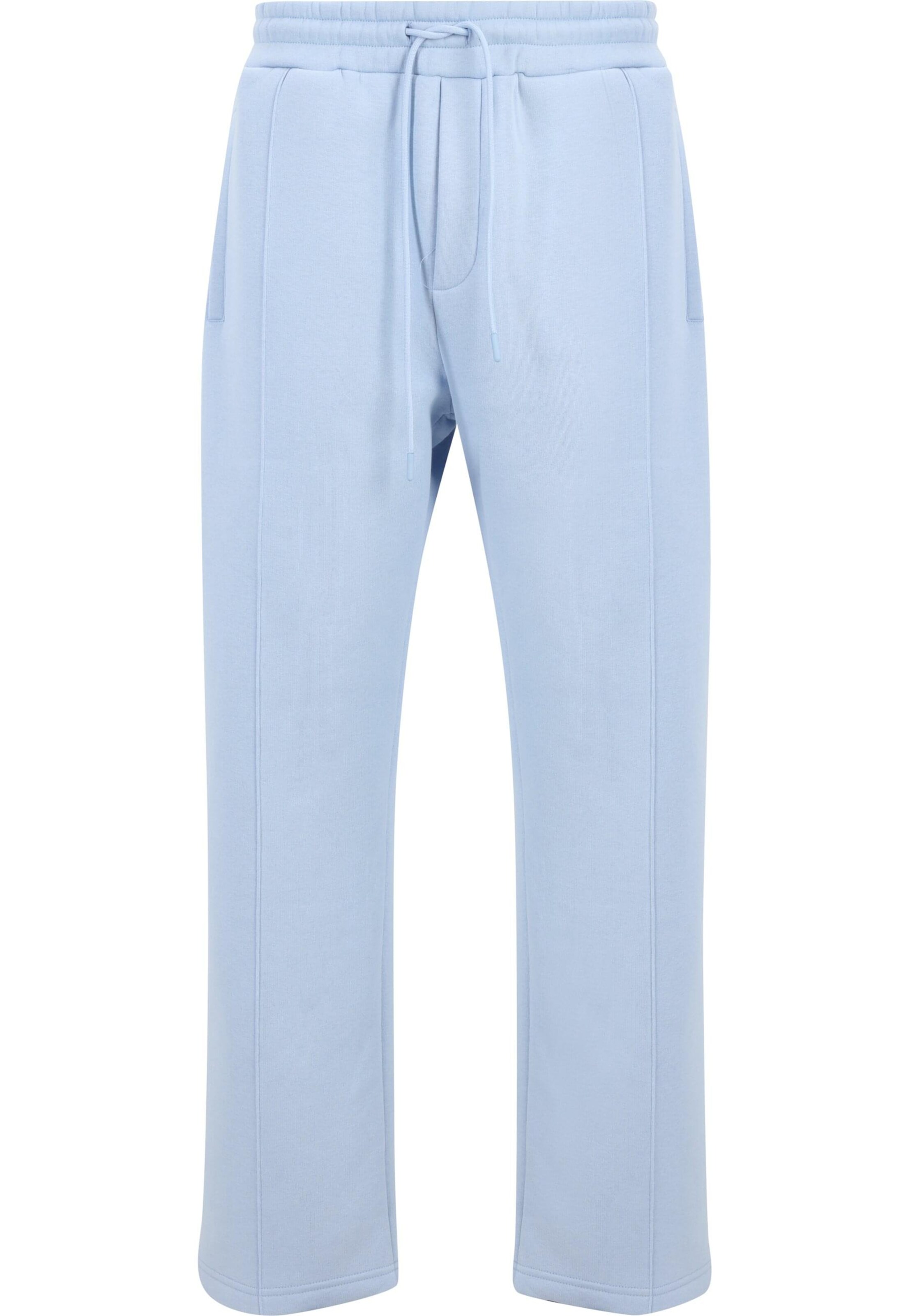 DEF Voľný strih Nohavice 'Fit' - Modrá: predná strana