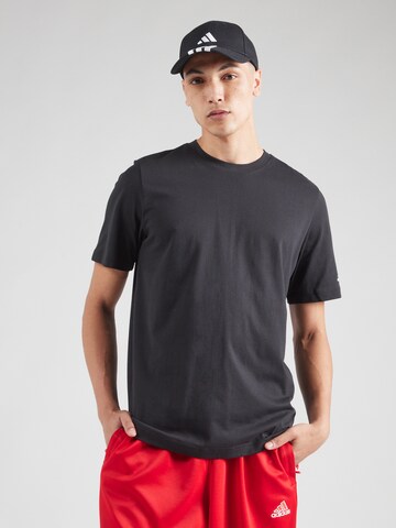 ADIDAS GOLF Funktionsshirt 'Blank' in Schwarz: Vorderseite