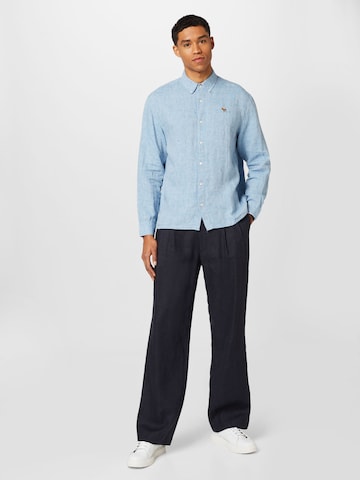 Abercrombie & Fitch - Regular Fit Camisa em azul