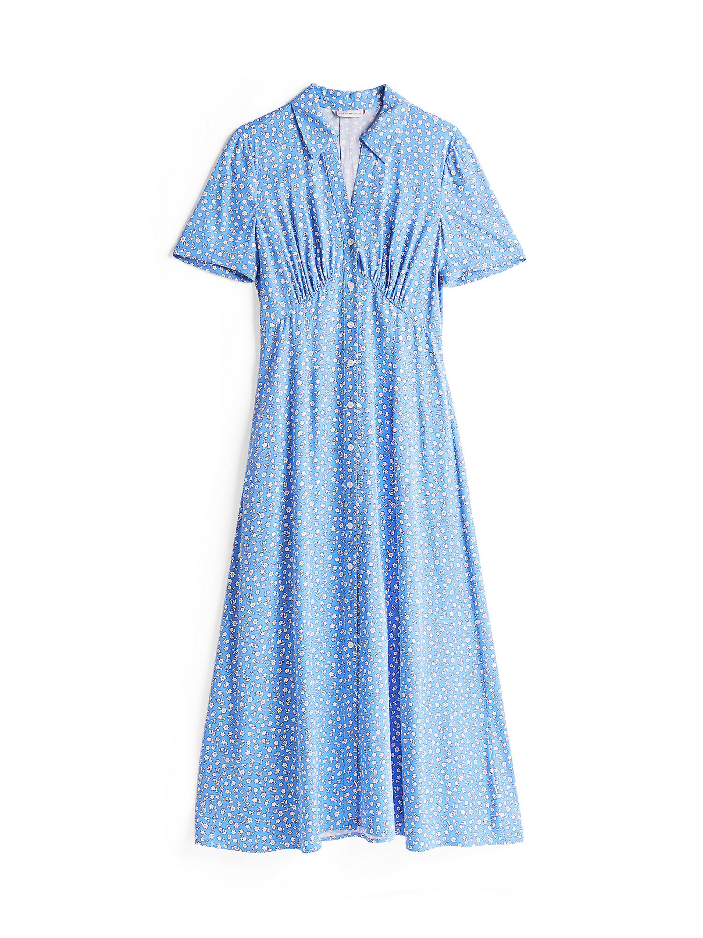 TOMMY HILFIGER Kleid in Blau: Vorderseite