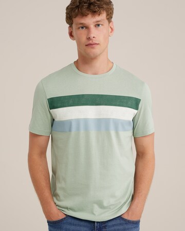 WE Fashion - Camisa em verde: frente