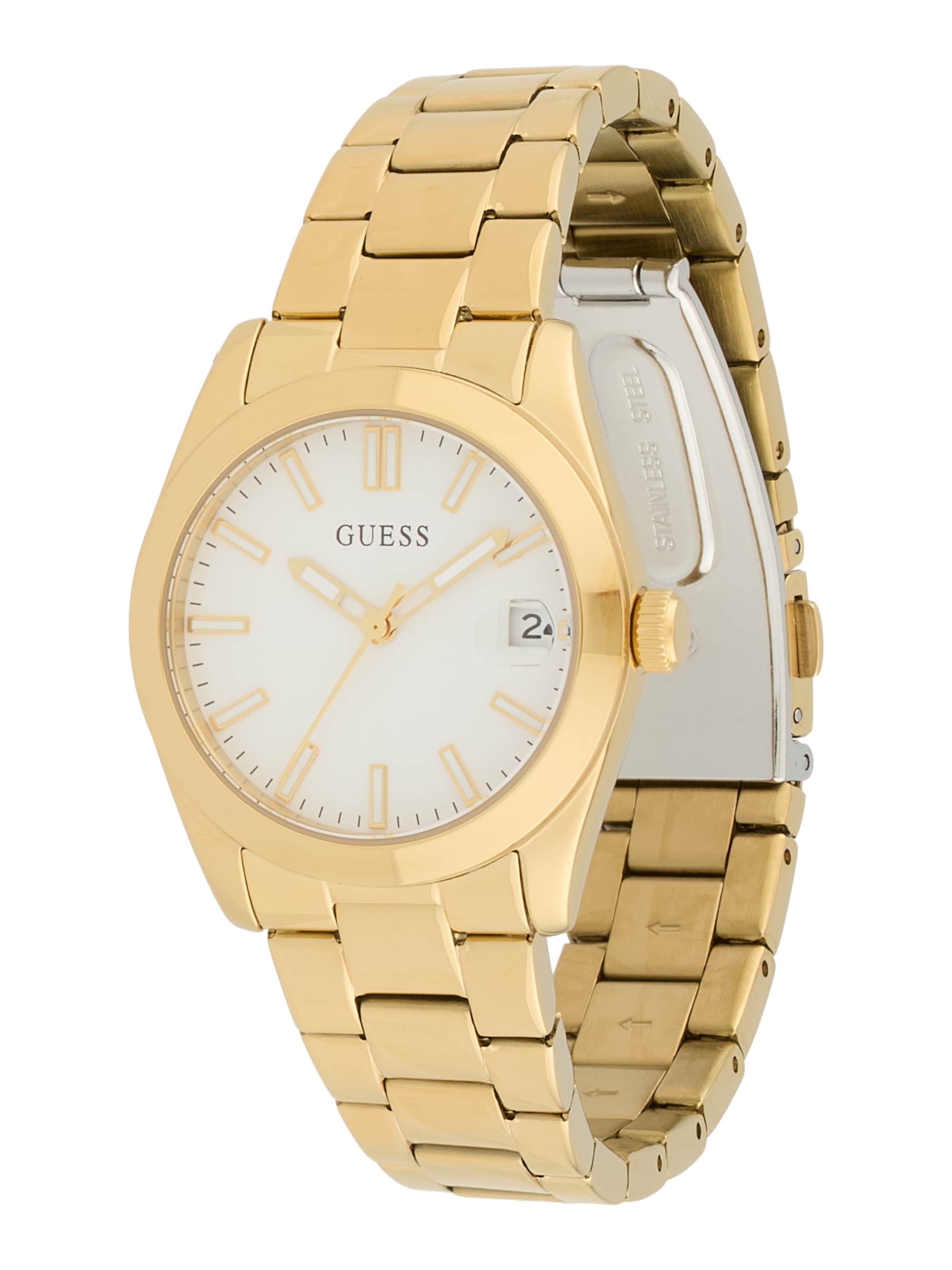 GUESS - Relógios analógicos 'Alice' em ouro: frente