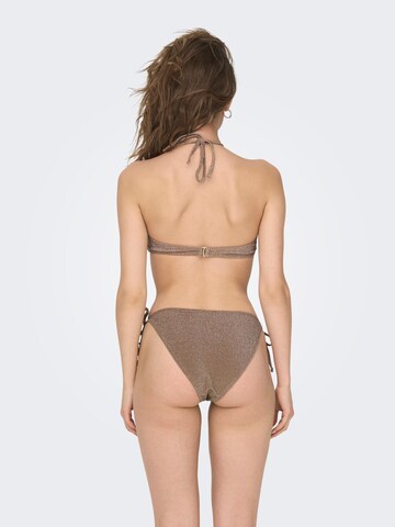 ONLY - Braga de bikini 'EMMY' en marrón