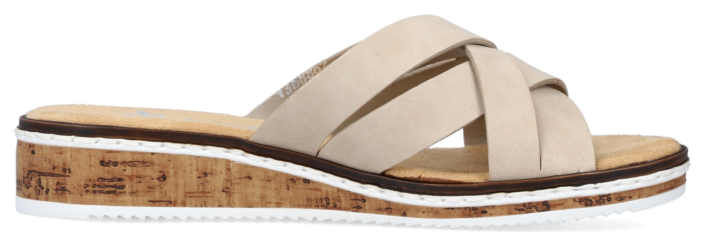 Rieker Pantolette in Beige