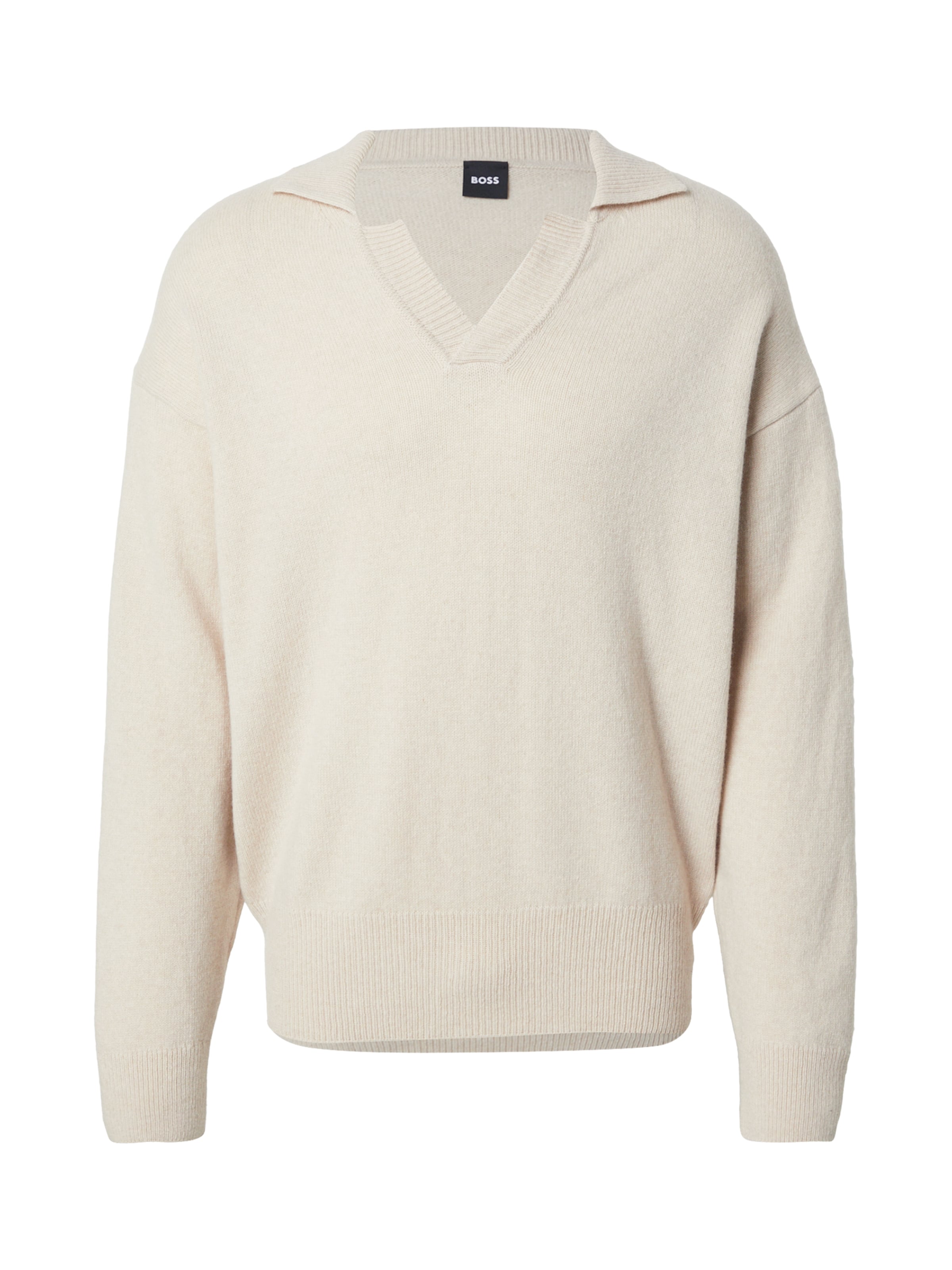 BOSS Pullover 'Ucari' in Weiß: Vorderseite