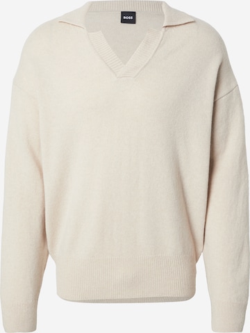 BOSSPulover 'Ucari' - bijela boja: prednji dio