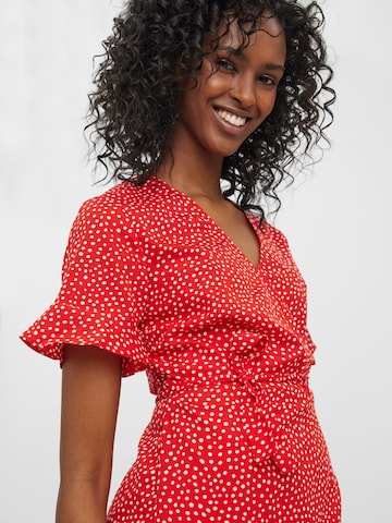 VERO MODA Kleid 'Henna' in Rot