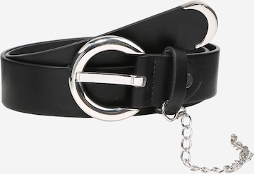 PIECES Belt 'MANNI' in Black: front