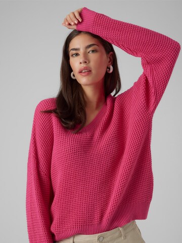 VERO MODA Pullover 'LEANNA' in Lila