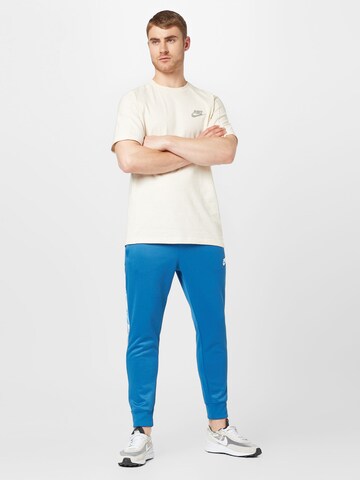 Nike Sportswear Zúžený strih Nohavice - Modrá